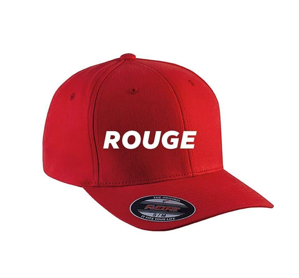 Casquette flexfit rouge