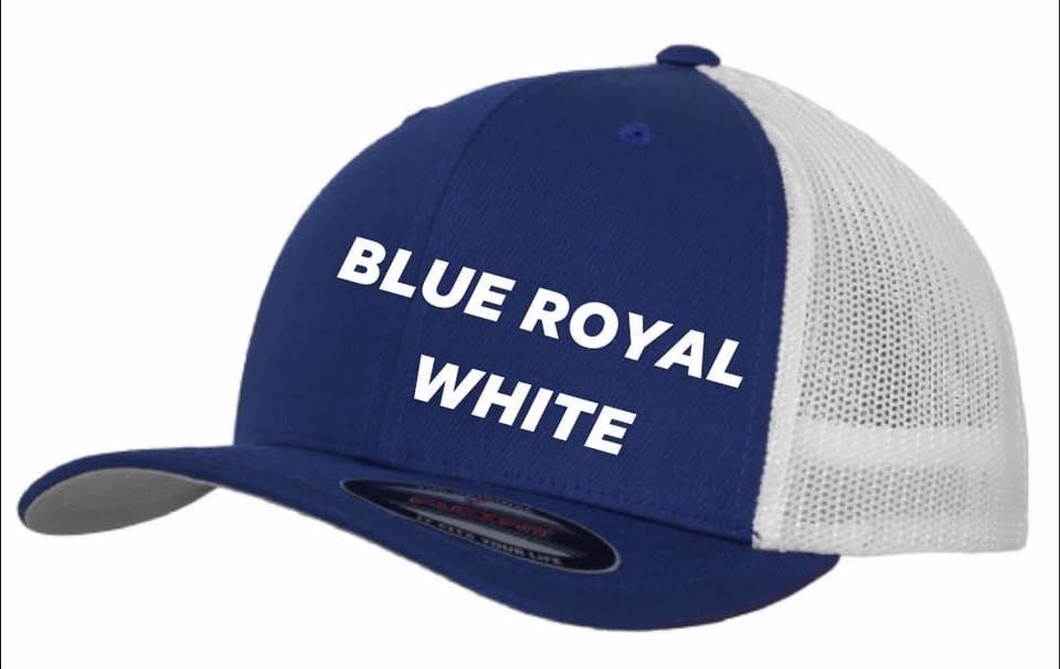 Flexfit trucker blue royal white